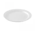 Assiette plate PC blanc réutilisable (Ø233mmx24mm)